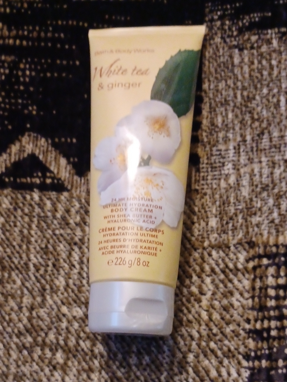 4/$40 New "White Tea & Ginger" Body Cream - 8 oz.